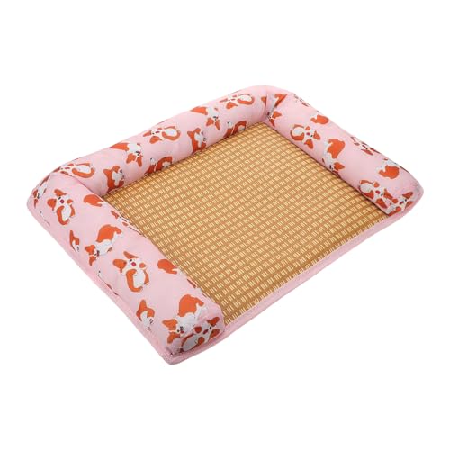 TOYANDONA Matte Haustiernest Kühlung Wasserdicht drinnen sommerliches Katzenkissen Kühlbetten für Katzen haustierbett katzenbett Sommerkühlmatte für Haustiere Hundebett PP-Baumwolle Rosa TOYANDONA Matte Haustiernest Kühlung Wasserdicht drinnen sommerliches Katzenkissen Kühlbetten für Katzen haustierbett katzenbett Sommerkühlmatte für Haustiere Hundebett PP-Baumwolle Rosa von TOYANDONA