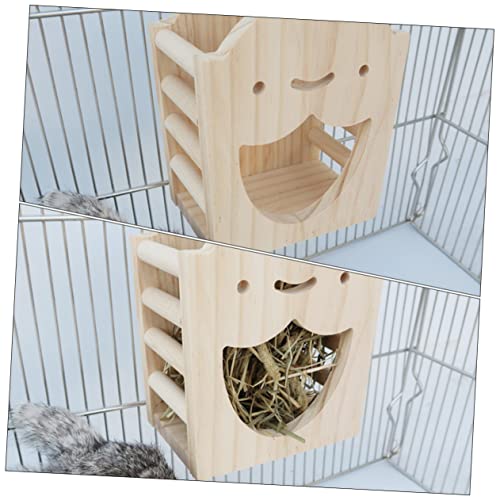TOYANDONA Meerschweinchen Futterhalter Holz Rack Wandhalterung Futterspender Kaninchen Heuraufe Langlebig Sicher Glatt Oberfläche Vielseitig für Kleintiere TOYANDONA Meerschweinchen Futterhalter Holz Rack Wandhalterung Futterspender Kaninchen Heuraufe Langlebig Sicher Glatt Oberfläche Vielseitig für Kleintiere von TOYANDONA
