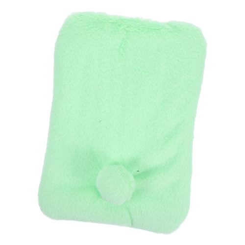 TOYANDONA Meerschweinchen Hamster Warme Matten Bett Hamster Schlafpolster Eichhörnchen Igel Weiche Kissen Kaninchen Chinchilla Bett Matte Nest Hellgrün von TOYANDONA