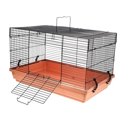 TOYANDONA Meerschweinchen Tragetasche Kleintier Reisekäfig Eisendrahtmaterial Für Reisen Mit Hamstern Und Kleinen Tieren Und Platzsparend von TOYANDONA