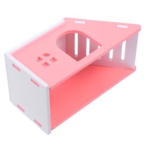 TOYANDONA Meerschweinchenheim Ort Hütte Häuser Schlafen Plüsch klein für Hamster hamsterspielzeug rattenspielzeuge ratten Guinea Pig Toys Rattenhaus Hamster -Versteck PVC von TOYANDONA