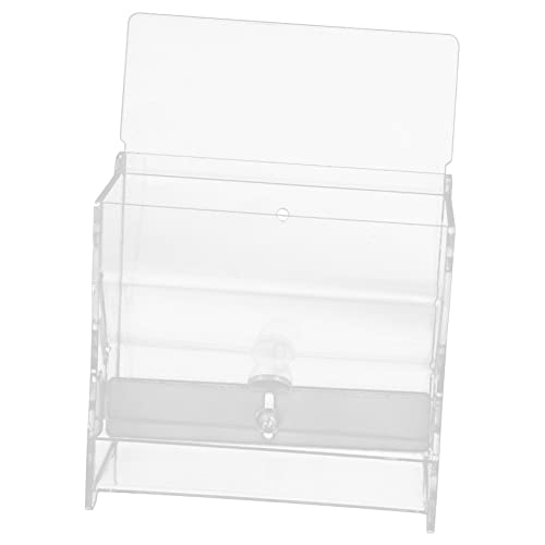 TOYANDONA Mehrzweck-Geflügelfutterautomat vogelfutterspender vogelfutterhäuschen Futterautomat für Tauben Birdfeeder transparent automatisch Acryl-Rutin-Hühnerfutterautomat Hühnerkörner Fall von TOYANDONA