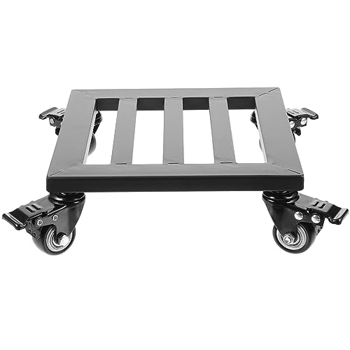TOYANDONA Metallischer Pflanzenroller mit Rädern Robuste Basis für Blumentöpfe für Innen und Außenbereich Dekorativer Pflanzenständer für Garten Terrasse TOYANDONA Metallischer Pflanzenroller mit Rädern Robuste Basis für Blumentöpfe für Innen und Außenbereich Dekorativer Pflanzenständer für Garten Terrasse von TOYANDONA