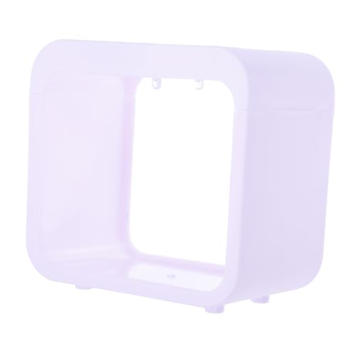 TOYANDONA Mini Aquarium mit LED Beleuchtung Transparentes Fischtank für Betta Guppy und Quallen Kompakte Desktop Dekoration für Home Office und Wohnzimmer zu Bedienen TOYANDONA Mini Aquarium mit LED Beleuchtung Transparentes Fischtank für Betta Guppy und Quallen Kompakte Desktop Dekoration für Home Office und Wohnzimmer zu Bedienen von TOYANDONA