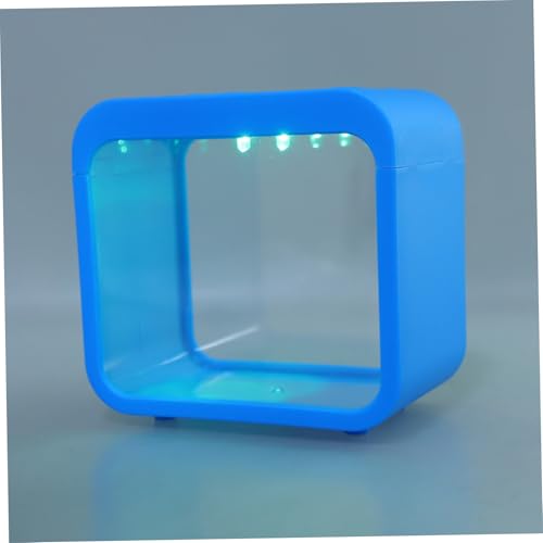TOYANDONA Kompaktes Aquarium Mit Licht Tragbares Mini-Aquarium Für Kleine Fische Quallen Kampffische Als Dekoration Für Schreibtisch Im Büro Und Zuhause TOYANDONA Kompaktes Aquarium Mit Licht Tragbares Mini-Aquarium Für Kleine Fische Quallen Kampffische Als Dekoration Für Schreibtisch Im Büro Und Zuhause von TOYANDONA