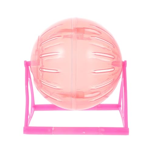 TOYANDONA Mini Hamster Laufball mit Ständer für Kleine Haustiere Wie Hamster Mäuse und Zwerghamster Fördert Bewegung und Geistige Gesundheit Rot TOYANDONA Mini Hamster Laufball mit Ständer für Kleine Haustiere Wie Hamster Mäuse und Zwerghamster Fördert Bewegung und Geistige Gesundheit Rot von TOYANDONA