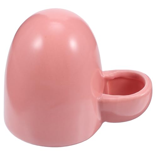 TOYANDONA Mini Haustier Wasserspender für Hamster und Kleine Rosa Geräuschlos für Mäuse Chinchillas Reinigen von TOYANDONA