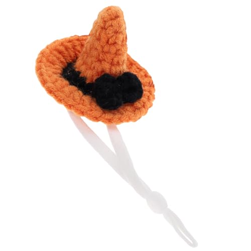 TOYANDONA Mini Hexenhut für Kleintiere Leichter Halloween Haustierhut aus Sanften Materialien für Hamster Chinchillas und Andere Kleine für Kostümpartys von TOYANDONA