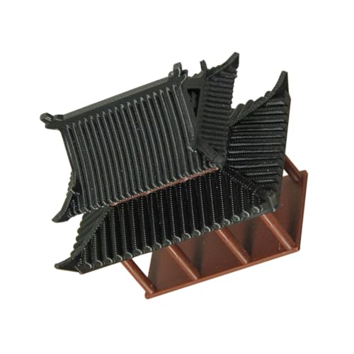 TOYANDONA Miniatur Chinesischer Pavillon Ornament Filigranes Dollhouse Fairy Accessory Kleines Terrarium deko Kompakte Micro landschaftsstatue für Aquarium Garten und Bonsai von TOYANDONA