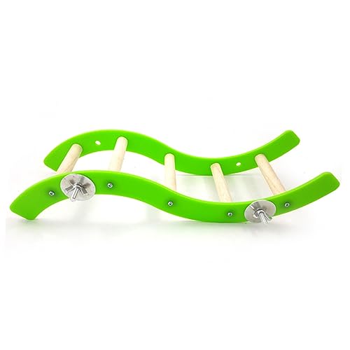 TOYANDONA Minileiter für Papagei Hamster hamsterspielzeug rattenspielzeuge für Hamster Chinchilla Haustier Leiter für Vogel Eichhörnchen Leiter Hölzern Green TOYANDONA Minileiter für Papagei Hamster hamsterspielzeug rattenspielzeuge für Hamster Chinchilla Haustier Leiter für Vogel Eichhörnchen Leiter Hölzern Green von TOYANDONA
