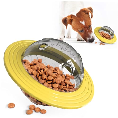 TOYANDONA Multifunktionales Hundefutter Spender Interaktives Langlebiges und Sicheres Kau für Fördert das Fressen Verhindert Überessen und Verlängert die Gelb TOYANDONA Multifunktionales Hundefutter Spender Interaktives Langlebiges und Sicheres Kau für Fördert das Fressen Verhindert Überessen und Verlängert die Gelb von TOYANDONA