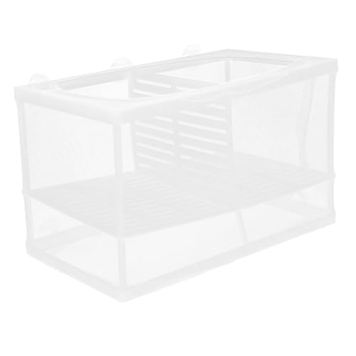 TOYANDONA Netz mit Trennwand und Saugnäpfen für Aquarium Polyester Fischzuchtbecken Inkubator zur Fischaufzucht Erhöht Überlebensrate durch Sichere Abtrennung im Zuchtbecken TOYANDONA Netz mit Trennwand und Saugnäpfen für Aquarium Polyester Fischzuchtbecken Inkubator zur Fischaufzucht Erhöht Überlebensrate durch Sichere Abtrennung im Zuchtbecken von TOYANDONA