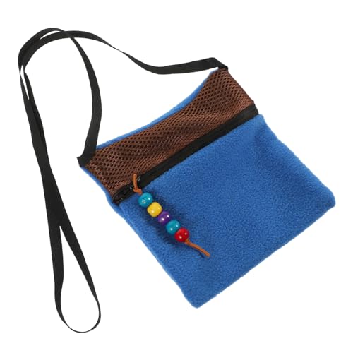 TOYANDONA Outdoor Reptilien Tragetasche Atmungsaktiv Kleintier Schlafsack Tragbar Für Reisen Mit Schultergurt Farbige Perlen Zufällige Farbe Zufällige Farbe von TOYANDONA