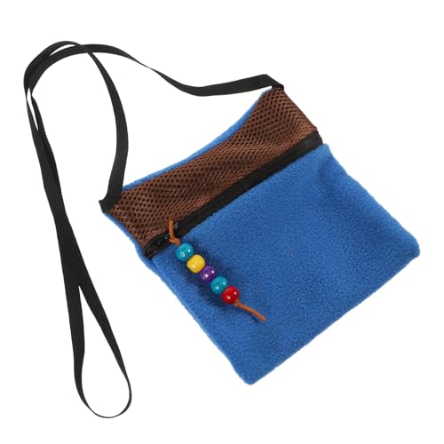 TOYANDONA Outdoor Tragetasche für Kleintiere Atmungsaktiver Schlafsack für Hamster für Reisen und Outdoor Aktivitäten mit Sicherheitsverschluss und Einfachem Zusammenbau Zufällige Farbe von TOYANDONA