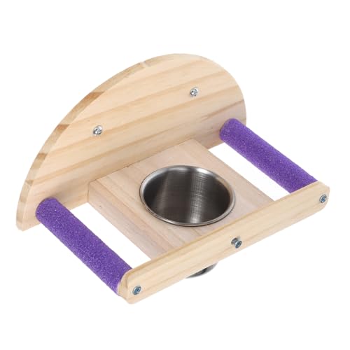TOYANDONA Papageien Futternapf mit Edelstahlfütterung und Halter für Vogelkäfige Futter und Trinkschale für Papageien Sittiche und Andere Platzsparend und Hygienisch TOYANDONA Papageien Futternapf mit Edelstahlfütterung und Halter für Vogelkäfige Futter und Trinkschale für Papageien Sittiche und Andere Platzsparend und Hygienisch von TOYANDONA