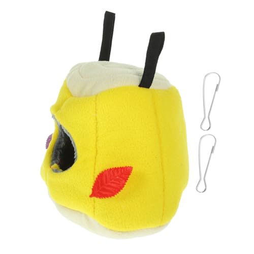 TOYANDONA Papageien Hängematte aus Warmer Baumwolle Vogelbett für Kleintiere für Käfige Schlafhaus Gemütlich und Strapazierfähig Geeignet für Wellensittiche und Kanarienvögel von TOYANDONA
