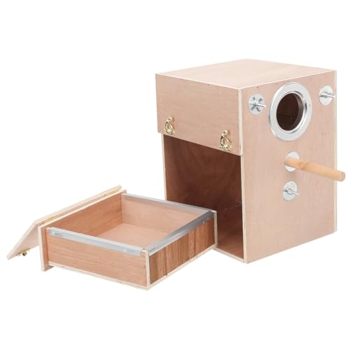 TOYANDONA Papageien Zuchtbox Papageiennest Material Sittichbedarf Vogelhaus Für Garten Verschachtelung Sittiche Vogelbrutnest Papageien Paarungshaus Garten Vogelhaus Garten Nisthaus Hölzern TOYANDONA Papageien Zuchtbox Papageiennest Material Sittichbedarf Vogelhaus Für Garten Verschachtelung Sittiche Vogelbrutnest Papageien Paarungshaus Garten Vogelhaus Garten Nisthaus Hölzern von TOYANDONA
