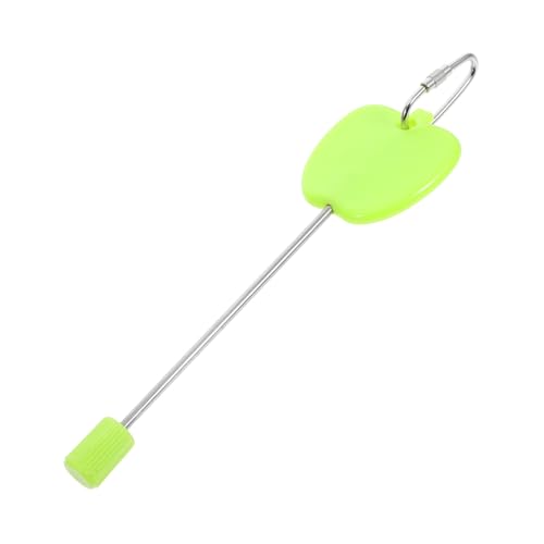 TOYANDONA Papageienfruchtgabel papageien zubehör Tauben für Tauben Futter für Graupapageien Kaustangen für Papageien Vogelbarsch JAW - gefälschte Oliven Rostfreier Stahl Light Green von TOYANDONA