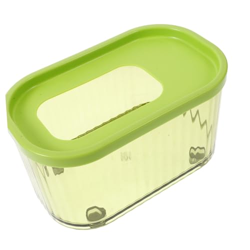 TOYANDONA Papageienkäfig Badewanne Für Kleine Transparente Vogelbadewanne Mit Runden Kanten Für Wasser Und Sandbäder Pflege Gefieders Leichtes Kunststoffmaterial von TOYANDONA