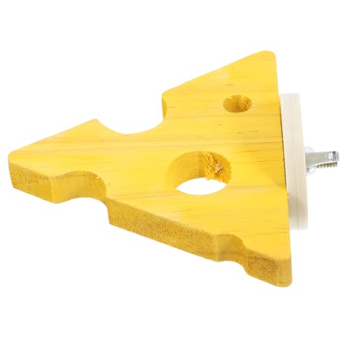 TOYANDONA Holzspielzeug Für Vögel Natürliche Sitzstangen Mit Kletter Und Kratzmöglichkeiten Für Nymphensittiche Und Papageien Fördert Gesunde Krallen Und Aktives Spiel von TOYANDONA