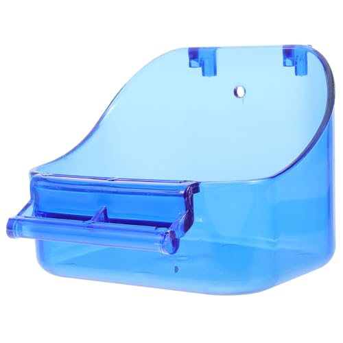 TOYANDONA Parrot Bathing Box aus Hochwertigem Hängende Vogelbadewanne und Vielseitig als Sandbad und Futterbehälter für Kleine und Mittelgroße Wellensittiche Nymphensittiche und Papageien TOYANDONA Parrot Bathing Box aus Hochwertigem Hängende Vogelbadewanne und Vielseitig als Sandbad und Futterbehälter für Kleine und Mittelgroße Wellensittiche Nymphensittiche und Papageien von TOYANDONA