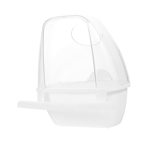 TOYANDONA Parrot Feeder Behälter für Vogelfutter Transparente Futterbox für Kleine zu Installieren Reinigen für Außenbereiche und Vogelkäfige Langlebiges Design für Hygienische Fütterung TOYANDONA Parrot Feeder Behälter für Vogelfutter Transparente Futterbox für Kleine zu Installieren Reinigen für Außenbereiche und Vogelkäfige Langlebiges Design für Hygienische Fütterung von TOYANDONA