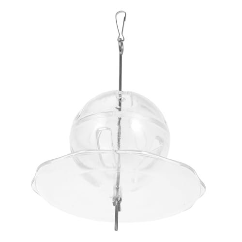 TOYANDONA Parrot Foraging Ball für Kleine und Mittelgroße Papageien Interaktives Futterspielzeug Wiederverwendbar Anregend zu Bedienen für Vogelkäfige und Beschäftigung von TOYANDONA