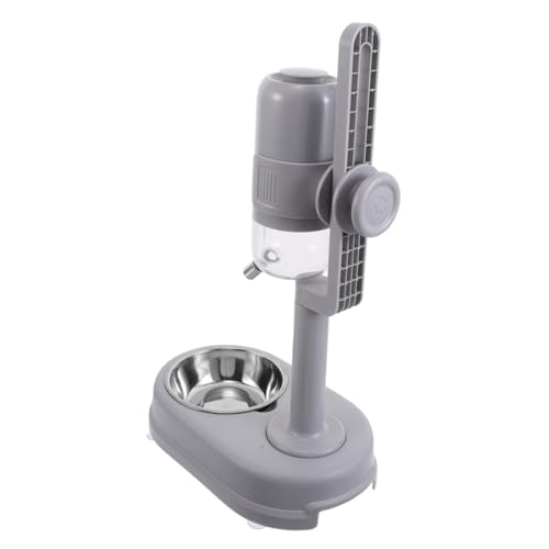 TOYANDONA Pet Diet Cat Automatische Wasserfütterung Wasser Und Futternapf Auslaufsicherer Katzennapf Wasserspender Für Hunde Hundefutter Futternapf Hunde Futternapf Tierfutterspender Grau TOYANDONA Pet Diet Cat Automatische Wasserfütterung Wasser Und Futternapf Auslaufsicherer Katzennapf Wasserspender Für Hunde Hundefutter Futternapf Hunde Futternapf Tierfutterspender Grau von TOYANDONA