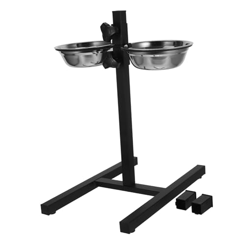 TOYANDONA Pet Feeder mit Höhenverstellbaren Näpfen und Stabilem Vierfuß Design Abnehmbare Futterschalen für Hunde und Katzen Langlebig und Leicht zu Reinigen rutschfest für Boden TOYANDONA Pet Feeder mit Höhenverstellbaren Näpfen und Stabilem Vierfuß Design Abnehmbare Futterschalen für Hunde und Katzen Langlebig und Leicht zu Reinigen rutschfest für Boden von TOYANDONA