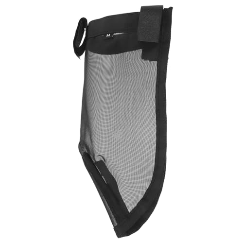 TOYANDONA Pferdenetz-nasenabdeckung Fliegenmasken Für Pferde Pferdemaske Black TOYANDONA Pferdenetz-nasenabdeckung Fliegenmasken Für Pferde Pferdemaske Black von TOYANDONA