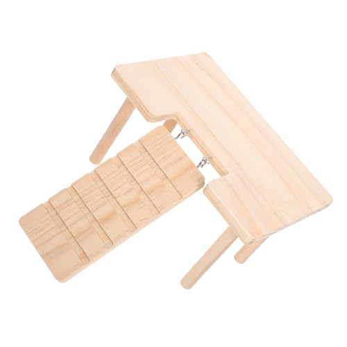 TOYANDONA Plattform Für Hamsterkäfige Hamster Schritte Hamstertreppe Kleine Hamsterplattform Hamsterbrücke Holztunnel Für Hamster Kleine Holzplattform Hamster-Tunnel- Beige Hölzern TOYANDONA Plattform Für Hamsterkäfige Hamster Schritte Hamstertreppe Kleine Hamsterplattform Hamsterbrücke Holztunnel Für Hamster Kleine Holzplattform Hamster-Tunnel- Beige Hölzern von TOYANDONA