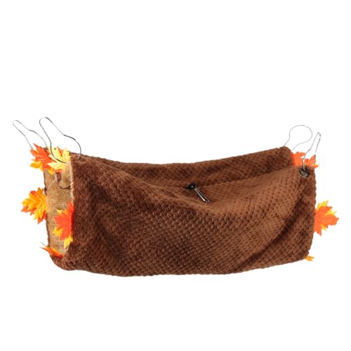 TOYANDONA Plüsch Hamster Hängematte Warmes Kuscheltunnel Für Kleine Haustiere Wie Meerschweinchen Zwerghamster Und Frettchen Angenehmes Atmungsaktives Material Komfortables Schlaf Und TOYANDONA Plüsch Hamster Hängematte Warmes Kuscheltunnel Für Kleine Haustiere Wie Meerschweinchen Zwerghamster Und Frettchen Angenehmes Atmungsaktives Material Komfortables Schlaf Und von TOYANDONA