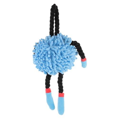 TOYANDONA Plüsch Zerrspielzeug mit Quietschfunktion für Welpen Interaktives Hundeschleppzeug aus Robustem Material für Beschäftigung und Zahnpflege TOYANDONA Plüsch Zerrspielzeug mit Quietschfunktion für Welpen Interaktives Hundeschleppzeug aus Robustem Material für Beschäftigung und Zahnpflege von TOYANDONA