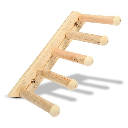 TOYANDONA Professionelles Katzenkletterregal aus Natürlichem Holz Wandplattform rutschfest Stabile Katzenleiter für Indoor Spiel und Ruhe für Gesunde Katzenfreude TOYANDONA Professionelles Katzenkletterregal aus Natürlichem Holz Wandplattform rutschfest Stabile Katzenleiter für Indoor Spiel und Ruhe für Gesunde Katzenfreude von TOYANDONA