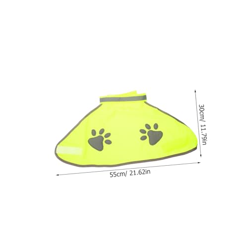 TOYANDONA Reflektierende Hundeweste Fluoreszierend Atmungsaktiv Material Sicherheitsweste für Outdoor Aktivitäten Geeignet für Mittlere Hunde TOYANDONA Reflektierende Hundeweste Fluoreszierend Atmungsaktiv Material Sicherheitsweste für Outdoor Aktivitäten Geeignet für Mittlere Hunde von TOYANDONA