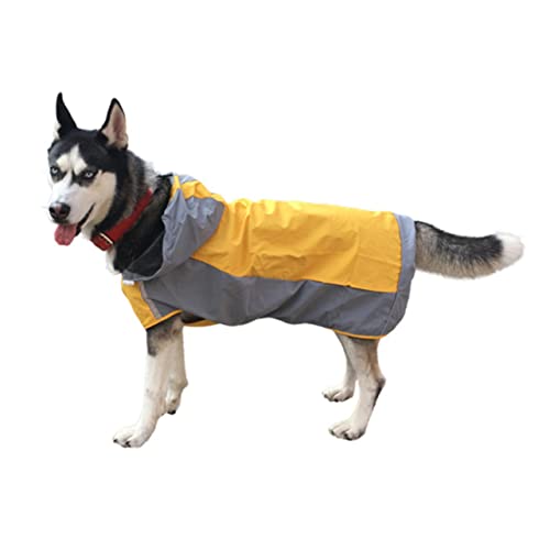 TOYANDONA Regenmantel für Haustiere Premium Atmungsaktive Doppellagige Regenjacke in Gelb für Auszuziehen Hält Haustier TOYANDONA Regenmantel für Haustiere Premium Atmungsaktive Doppellagige Regenjacke in Gelb für Auszuziehen Hält Haustier von TOYANDONA