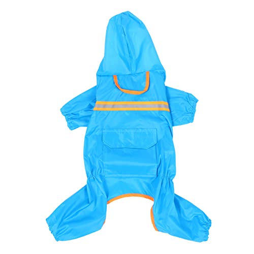 TOYANDONA Regenmantel für Haustiere groß Haube Dackel-Regenmantel mit Kapuze Ponchos wimperntusche Atmungsaktive Welpenkleidung Reflektierender Pet -Regenmantel Polyester TOYANDONA Regenmantel für Haustiere groß Haube Dackel-Regenmantel mit Kapuze Ponchos wimperntusche Atmungsaktive Welpenkleidung Reflektierender Pet -Regenmantel Polyester von TOYANDONA