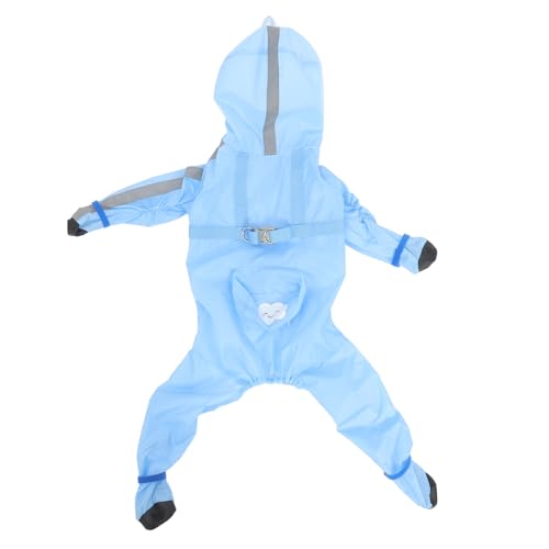 TOYANDONA Regenmantel für Kleine wasserdichte Regenjacke mit Reflektierendem Streifen und Praktischem Design Auszuziehen für Regnerische S von TOYANDONA