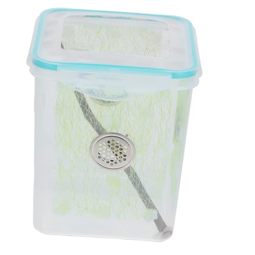 TOYANDONA Reptilien Fütterungsbox Transparente Zuchtbox für Gottesanbeterinnen und Kleine Insekten für Habitat und Terrarien Einfacher Zugang zur Beobachtung und Pflege von TOYANDONA