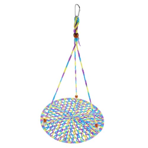 TOYANDONA Reptilien Hängematte für Bartagamen Farbige Mesh Hängematte als Ruheplatz und Käfigdekor für Kleine Haustiere Sicherer Rückzugsort und Spielplatz für Reptilien und Kleintiere von TOYANDONA