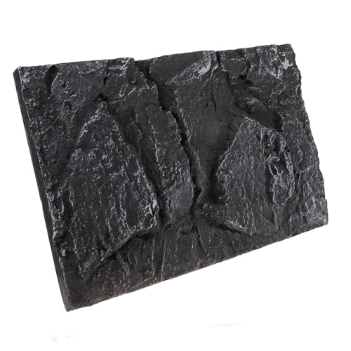 TOYANDONA Reptilien Hintergrundplatte aus PU Material Natürlicher Lebensraum Dekoration für Terrarien Aquarium und Schildkrötenbecken Stilvolle Struktur Rückwand Einfach zu Reinigen und TOYANDONA Reptilien Hintergrundplatte aus PU Material Natürlicher Lebensraum Dekoration für Terrarien Aquarium und Schildkrötenbecken Stilvolle Struktur Rückwand Einfach zu Reinigen und von TOYANDONA