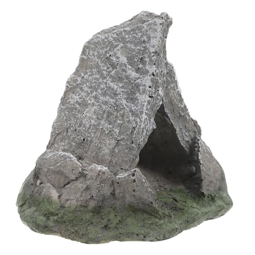 TOYANDONA Reptilien Versteck Terrarium Fischtank Dekoration Aquarium Dekoration Gecko Lebensraum Zubehör Schildkröten Tank Dekoration Aquarium Höhle Schlangen Tank Dekoration von TOYANDONA