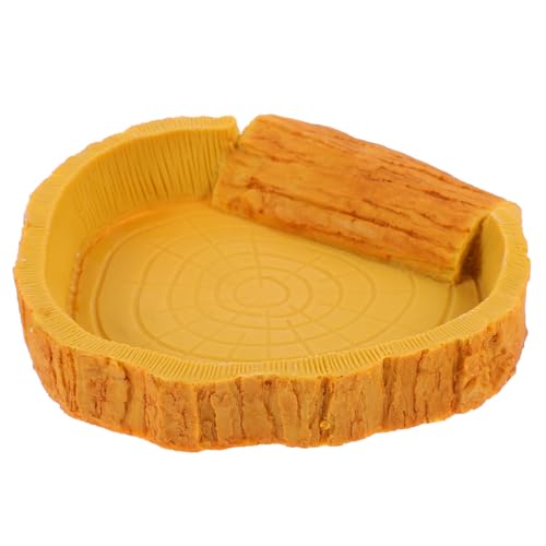 TOYANDONA Crawl Pets Wasserschale Für Reptilien Futter Trinkschale Für Schildkröten Eidechsen Und Spinnen Robuste Terrarium-zubehöre Mit Rutschfester Oberfläche Und Einfacher Reinigung TOYANDONA Crawl Pets Wasserschale Für Reptilien Futter Trinkschale Für Schildkröten Eidechsen Und Spinnen Robuste Terrarium-zubehöre Mit Rutschfester Oberfläche Und Einfacher Reinigung von TOYANDONA
