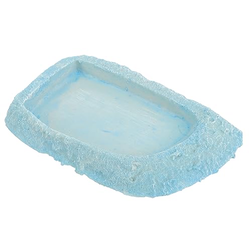 TOYANDONA Reptilien Wassernapf aus Robustem Resin Dekorative Futterschale für Schildkröten Eidechsen und Schlangen Langlebig Leicht zu Reinigen Vielseitig für Terrarium und Aquarium TOYANDONA Reptilien Wassernapf aus Robustem Resin Dekorative Futterschale für Schildkröten Eidechsen und Schlangen Langlebig Leicht zu Reinigen Vielseitig für Terrarium und Aquarium von TOYANDONA