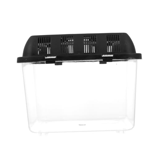 TOYANDONA Reptilien Zuchtbox Transparent Tragbare Zuchtbox für Spinnen und Reptilien Leicht und Kompakt zur Beobachtung und Fütterung TOYANDONA Reptilien Zuchtbox Transparent Tragbare Zuchtbox für Spinnen und Reptilien Leicht und Kompakt zur Beobachtung und Fütterung von TOYANDONA