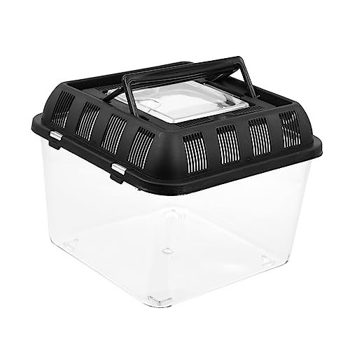 TOYANDONA Reptilien Zuchtbox für Haustiere Transparente Futterbox für Spinnen und Reptilien und Langlebige Kunststoffkonstruktion für Schlangen Geckos Frösche TOYANDONA Reptilien Zuchtbox für Haustiere Transparente Futterbox für Spinnen und Reptilien und Langlebige Kunststoffkonstruktion für Schlangen Geckos Frösche von TOYANDONA