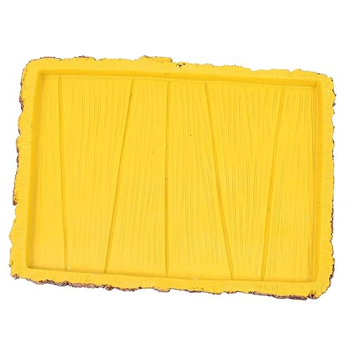 TOYANDONA Kriechender Futternapf Für Schildkröten Futter Wasserschüssel Für Reptilien Mit Natürlichem Steinlook Robust Und Dekorativ Für Geckos Eidechsen Und Andere TOYANDONA Kriechender Futternapf Für Schildkröten Futter Wasserschüssel Für Reptilien Mit Natürlichem Steinlook Robust Und Dekorativ Für Geckos Eidechsen Und Andere von TOYANDONA