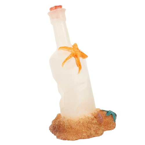 TOYANDONA Resin Aquarium Ornament Fischflaschen-deko Lebensechte Korallen-Dekoration für Fischbecken Sicher für Fische und Garnelen Natürliche Aquarienlandschaft Vielseitig für Wohn von TOYANDONA