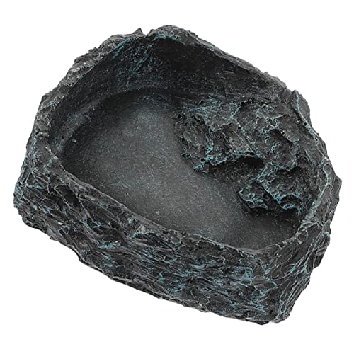 TOYANDONA Resin Reptilien Futternapf und Wasserschale Große Langlebige Terrarien Futter und Wasserschale Verschleißfest Kompakt Leicht zu Reinigen Geeignet für Schildkröten Eidechsen und TOYANDONA Resin Reptilien Futternapf und Wasserschale Große Langlebige Terrarien Futter und Wasserschale Verschleißfest Kompakt Leicht zu Reinigen Geeignet für Schildkröten Eidechsen und von TOYANDONA