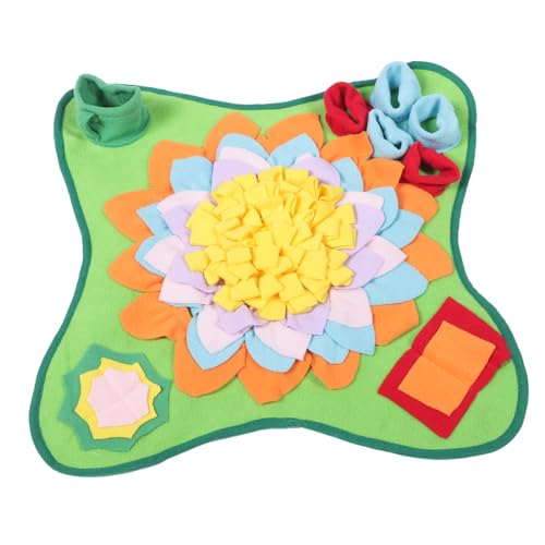 TOYANDONA Riechkissen sensorisch Pfote Matte für Hunde groß Welpe schöne Schnüffelmatte Interaktive langsame Fütterungsschnüffelmatten Schnüffelpad für Haustiere Schnüffeln Flanell Hellgrün TOYANDONA Riechkissen sensorisch Pfote Matte für Hunde groß Welpe schöne Schnüffelmatte Interaktive langsame Fütterungsschnüffelmatten Schnüffelpad für Haustiere Schnüffeln Flanell Hellgrün von TOYANDONA